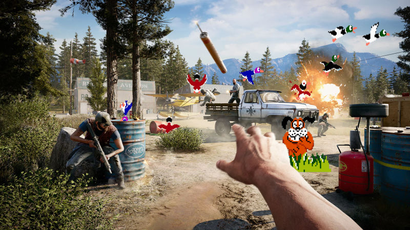 Illustration for article titled 'Shop Contest: Make Hope County Weirder, Winners!